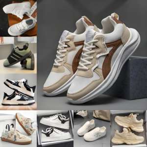 Chaussures décontractées en gros à prix réduit, design tendance, assortiment mixte pour hommes, chaussures de sport en stock, chaussures pour hommes - Product Image 1