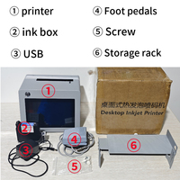 Printer Kode Batch Thermal Inkjet XP600, Printer Tanggal Online, Mesin Kode Digital TIJ untuk Label, Kartu, dan Kertas