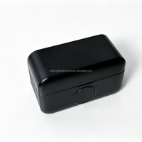 Microphone Lavalier Magnétique Sans Fil, Design Mini Bouton, Double Micro, Récepteur Type C avec Étui de Charge pour Android iPhone TikTok