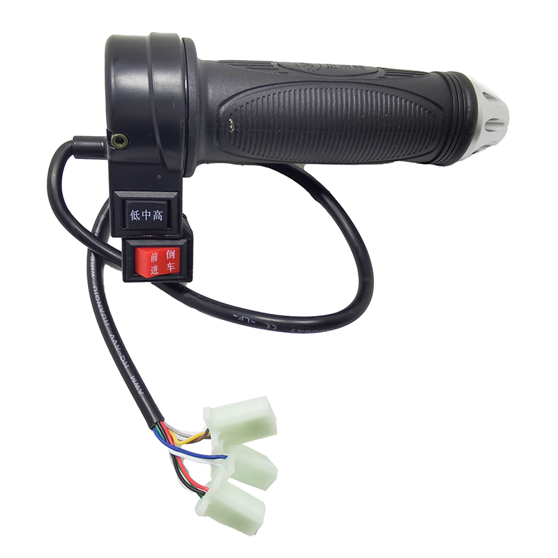 Новый стиль; Высокое качество; Половина поворот акселератор управления дроссельной заслонкой ручками с переключатель для электрического скутера велосипеда мотоцикла