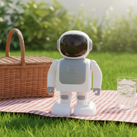 Robot intelligent éducatif interactif pour bureau, cadeau créatif, robot dansant, robot programmable, haut-parleur