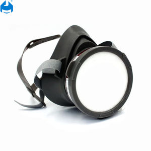 หน้ากากป้องกันแก๊ส TPE แบบใช้แล้วทิ้งคุณภาพสูงสำหรับพ่นสีสเปรย์กำจัดแมลงหน้ากากช่วยหายใจควันฟอร์มาลดีไฮด์พร้อมคลิปหนีบจมูกแบบปรับได้ - Product Image 2