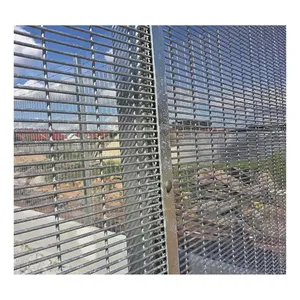 2024//High Sale Square, I type, C Type H IPE Type Flat Bar Fence Post for Security Anti-Climb 358 Welded Iron Wire Mesh Panel Su
