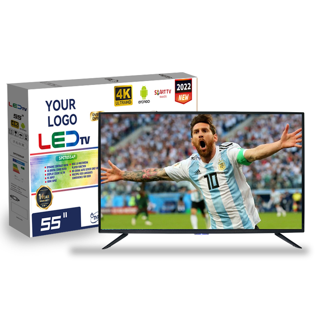 Frameless 75" 85" 100"UHD Panel Screen Television TV 65 Inch 4K Smart TV Android 65 Inch Smart TV