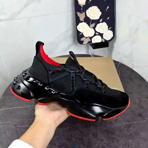 รองเท้าลำลองหนังแท้คุณภาพสูงสำหรับผู้ชายสไตล์เรโทร ระบายอากาศได้ดี กันลื่น สายรัดแบบนุ่ม ปิดด้วยเชือกผูก - Product Image 1