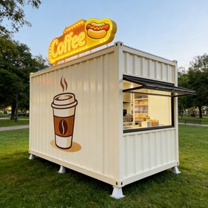 Kiosque de café préfabriqué en conteneur maritime à prix de gros, <span class=keywords><strong>bar</strong></span> à café en conteneur à vendre - Product Image 4