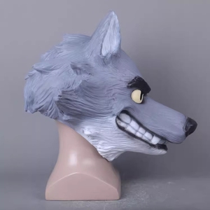 Máscara de disfraz de The Bad Guys, máscara de fiesta de animales de goma de látex suave, accesorios de disfraz de <span class=keywords><strong>película</strong></span> para adultos y niños - Product Image 6