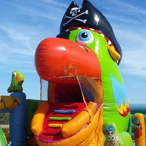 Château gonflable géant extérieur pour enfants, aire de jeux gonflable, parc d'attractions, parc de jeux gonflables - Product Image 4