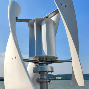 Générateur à axe vertical Bessent Roof à faible bruit, type X, spirale éolienne, 1 kW, 96 V/120 V, blanc, diamètre du rotor 1,5 m, NE-1000FH - Product Image 6