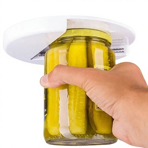 Ouvre-boîtes pour personnes âgées, dissolvant de couvercles réutilisable, gadgets de cuisine portables, produits multifonctionnels d'assistance aux personnes âgées pour les mains faibles - Product Image 1