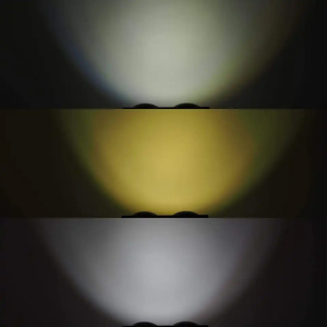 Effet de scène 2X100W Led Rgbw Cercle Anneau 2 Yeux Cw Ww 2En1 Led Cob Blinder Light - Product Image 5