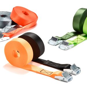 <span class=keywords><strong>Sangle</strong></span> d'arrimage à <span class=keywords><strong>cliquet</strong></span> TIANMA TM-01 de 1 pouce pour moto, avec boucle à came et double crochet en J, en polyester, résistance à la rupture, largeur 25 mm - Product Image 6