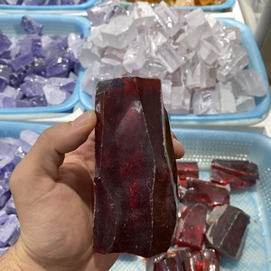Batu CZ mentah harga grosir bahan kasar tidak dipotong untuk batu permata longgar belum dipotong kubik zirkonia bahan baku - Product Image 2