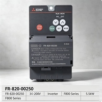 Variateur de fréquence AC série FR F820 00250 5,5 15kW triphasé 200-240V pour ventilateur/pompe industrielle, économie d'énergie