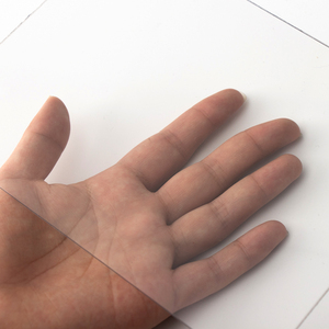 Feuille de PET recyclé écologique, épaisseur 1 mm 1,5 mm, plaque rigide en plastique APET pour affichage - Product Image 1