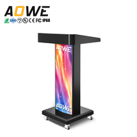 Podio LED de 1220*680 mm para Conferencias y Discursos, con Control Remoto, Señalización, Equipo para Auditorios y Salas de Conferencias, Pantalla LED