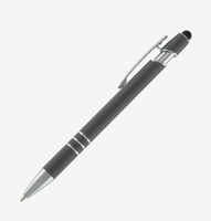 Stylo publicitaire personnalisé avec logo, triple couleur, bille et pointe tactile 2-en-1, 3 encres, pour promotion, vente en gros et en vrac