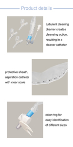 Suministro de fábrica Sistema de succión cerrado simple Tipo de niño <span class=keywords><strong>24H</strong></span> (3 tipo Y) Niño grande pediátrico neonatal - Product Image 2