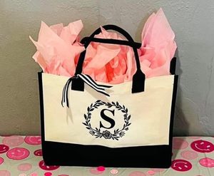 Tas Pantai Kanvas 42*30*17cm Tas Jinjing Wanita Hadiah Relaksasi Hadiah Ulang Tahun Saudara Hadiah Pensiun - Product Image 2