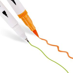 Marqueurs à double pointe à base d'eau de 0,4 mm, stylo pinceau pour livres de coloriage, fournitures artistiques - Product Image 2