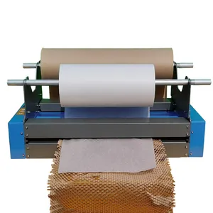 Envolvimento automático elétrico Kraft papel Honeycomb máquina
