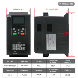 11KW สตาร์ทเตอร์แบบนิ่ม5.5 ~ 810KW 50Hz 380V 660V 1140V 22KW 30KW 45KW 90KW 75KW - Product Image 6