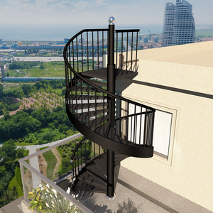 Escaleras <span class=keywords><strong>de</strong></span> <span class=keywords><strong>Hierro</strong></span> para Exteriores, Precios <span class=keywords><strong>de</strong></span> Escaleras <span class=keywords><strong>de</strong></span> Caracol en Hormigón, Diseño <span class=keywords><strong>de</strong></span> <span class=keywords><strong>Escalera</strong></span> en Forma <span class=keywords><strong>de</strong></span> L, Escaleras Metálicas para Exteriores, Kit <span class=keywords><strong>de</strong></span> Escaleras <span class=keywords><strong>de</strong></span> Caracol - Product Image 4