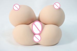 Masturbador Masculino Realista de Medio Cuerpo con Pechos Suaves, Masajeador de Glúteos, Juguetes Sexuales para Adultos, Precio de Fábrica - Product Image 4