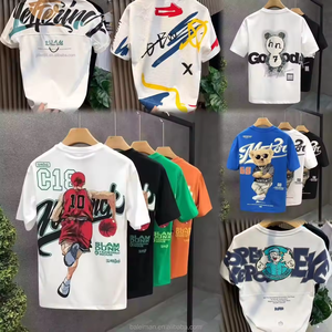 เสื้อยืดแบบสวมหัวคอทรงหลวมแบบลำลองเสื้อ<span class=keywords><strong>100</strong></span>% แบบลำลองสำหรับผู้ชายใหม่ฤดูร้อน2025 - Product Image 2