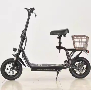 Scooter Eléctrico Plegable de 36V10AH para Adultos, Dos Ruedas de 12 Pulgadas, Scooter Eléctrico Autoequilibrado con Asiento, Bicicleta Eléctrica Urbana - Product Image 5