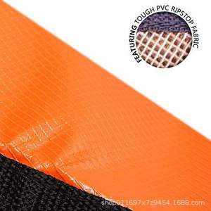 Orange 30 pieds PVC gonflable dérive ancre Yacht mer ancre ensemble Drogue dérive frein aviron remorquage jeter ligne pour une récupération facile - Product Image 3