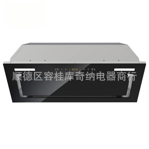 Hotte de cuisine encastrable Ch-Bi52Tc 780X380X355, panneau en verre trempé, prise européenne, moteur 200W, débit d'extraction minimum 15-17 m³/min - Product Image 1