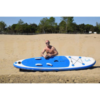 Planche de paddle gonflable sur mesure de 305x76x15 cm, planche de windsurf sans voile