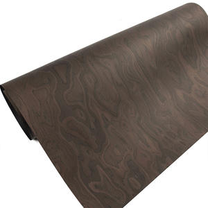 Placage de <span class=keywords><strong>bois</strong></span> d'ingénierie fabriqué en usine, adapté aux meubles, aux portes, aux murs, aux armoires, érable gris, noir, 2500*640mm, 2'*8';2'*9';4'*8';4'*9' - Product Image 2