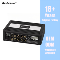 Procesador de Audio DSP Clase AB de 8 Canales con Amplificador Digital de 4 Canales, Ecualizador de 31 Bandas, Estéreo para Auto, OEM, ODM