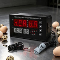 Incubateur à œufs entièrement automatique avec régulateur de température et d'humidité, thermostat