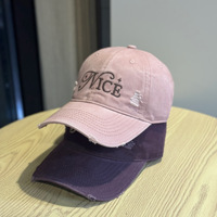Casquettes Dad Hat en gros, brodées, à calotte souple, avec lettres, pour hommes et femmes