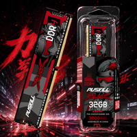 Top-Grade PUSKILL DDR4 UDIMM Gaming Memory, 3200MHz PC4 25600 Low Voltage Ultra Stable Desktop RAM