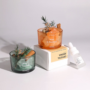 Pierre de cristal pour ensemble diffuseur de roseaux <span class=keywords><strong>Ornement</strong></span> de parfum <span class=keywords><strong>d</strong></span>'huile essentielle sans flamme de longue durée pour l'intérieur Saint Valentin - Product Image 4