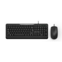 Souris filaire USB mini noire avec logo personnalisé, molette de défilement de précision, 1200 DPI, design ergonomique pour