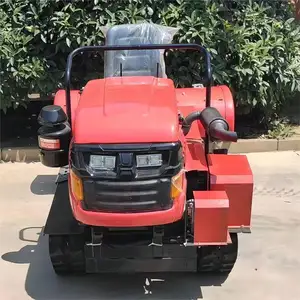 Hot sale 35hp rotary tiller mini crawler tractor Changfa diesel-powered engine for farming use low price