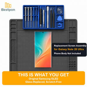 ชุดจอ OLED สำหรับเปลี่ยน Samsung <span class=keywords><strong>Galaxy</strong></span> <span class=keywords><strong>Note</strong></span> <span class=keywords><strong>20</strong></span> Ultra 5G พร้อมแผงและกระจกแท้ เกรด A - Product Image 2