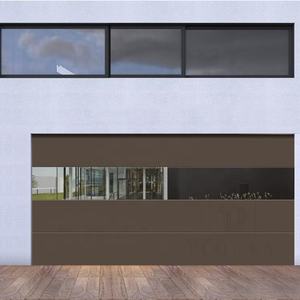 <span class=keywords><strong>Porte</strong></span> <span class=keywords><strong>de</strong></span> <span class=keywords><strong>garage</strong></span> <span class=keywords><strong>sectionnelle</strong></span> automatique en verre d'aluminium électrique extérieur moderne et courageux - Product Image 6