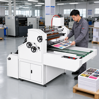 Machine de laminage automatique sans solvant, à colle à base d'eau, pour boîtes et couvertures de livres