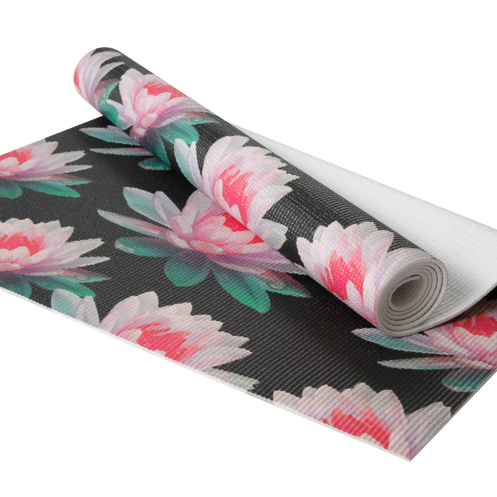 Wholesale cheap price custom digital mat yoga printed foldable 3mm pvc pilates yoga mat manufacturer