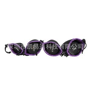 Nueva bolsa de almacenamiento para lentes de cámara Digital Slr, forro polar, cremallera de nailon, 6 pulgadas, para cubierta de tubo de lente L - Product Image 1