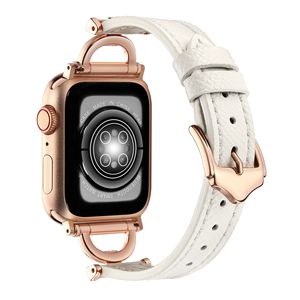 Correa de Metal para Reloj Inteligente Compatible con IWatch <span class=keywords><strong>Applewatch</strong></span>, Correa de Apple con Diseño en Forma de D - Product Image 4