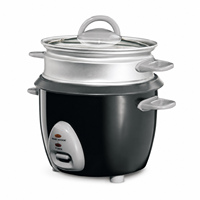 Cuisinière à riz électrique numérique en acier inoxydable de 0,6 L / 1,0 L / 1,5 L pour une cuisson rapide, pour un usage domestique en cuisine, avec tasse doseuse
