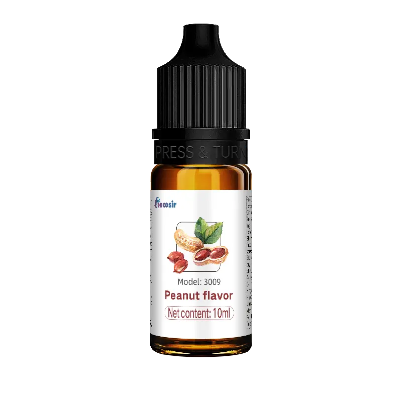 Cocosir 10ml Cashback Offer Food Grade Peanut Flavor Food Additive Essence Food Grade Liquid for Ice Cream Cake Bakery