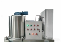 Machine à glace en paillettes de petite capacité 3 tonnes, refroidie par air, pour bateau de pêche, magasin de fruits de mer, refroidissement rapide